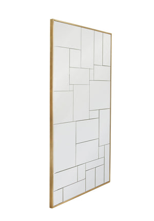 Delphine - Floor Mirror - Antique Gold