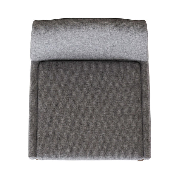 Space Savers - Upholstered Side Chair - Walnut