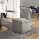 Accent Dining - Accent Dining Chair With Casters