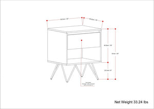 Hunter - Nightstand - Natural