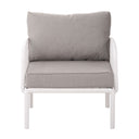 Outdoor Patio Club Chair, Waterproof Thick Cushion Deep Seating