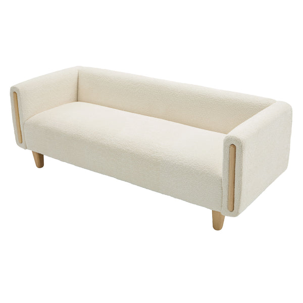 3 Seater Sofa With Armrests For Living Room