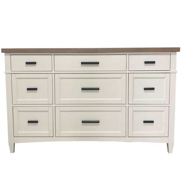 Americana Modern Bedroom - 9 Drawer Dresser