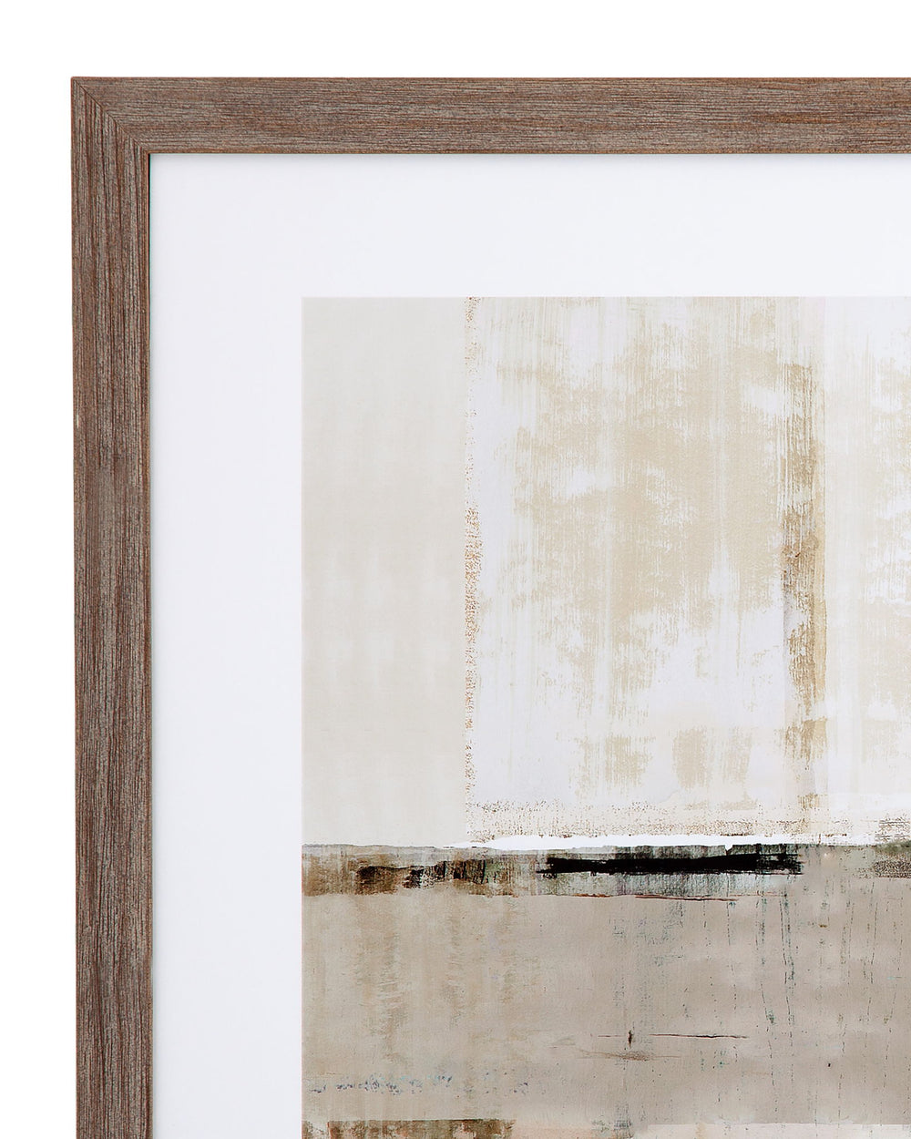 Across The Abstract Bay Wall Decor (Set of 2) - Gray