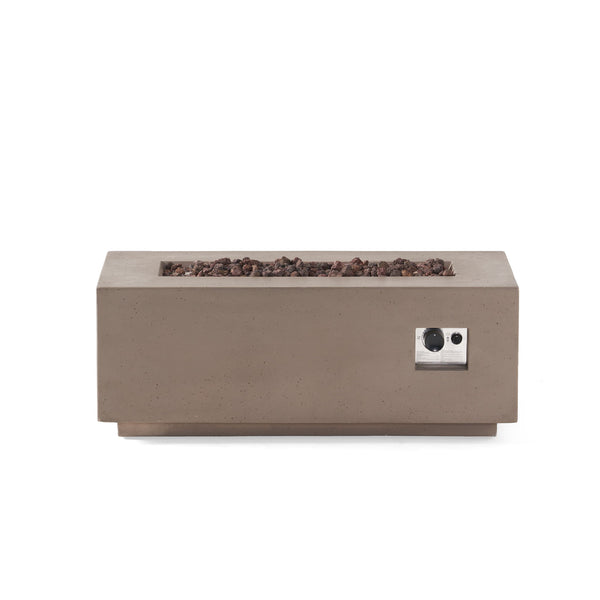 Contemporary Outdoor 40, 000 Btu Propane Fire Pit