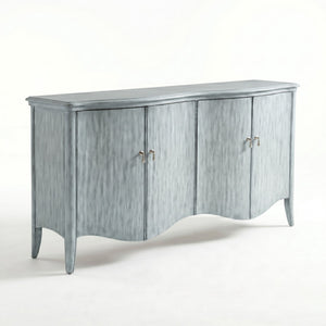 Bauer - Four Door Cabinet - Silver