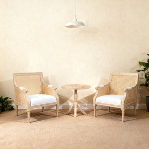 Accent Chair For Living Rooms - Beige