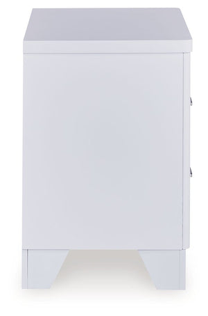 Jarlee - 4 Pc. - King Panel Bed, Dresser, Mirror And Nightstand - White