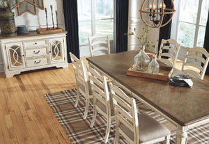 Realyn - Rectangular Dining Room Extension Table - Chipped White
