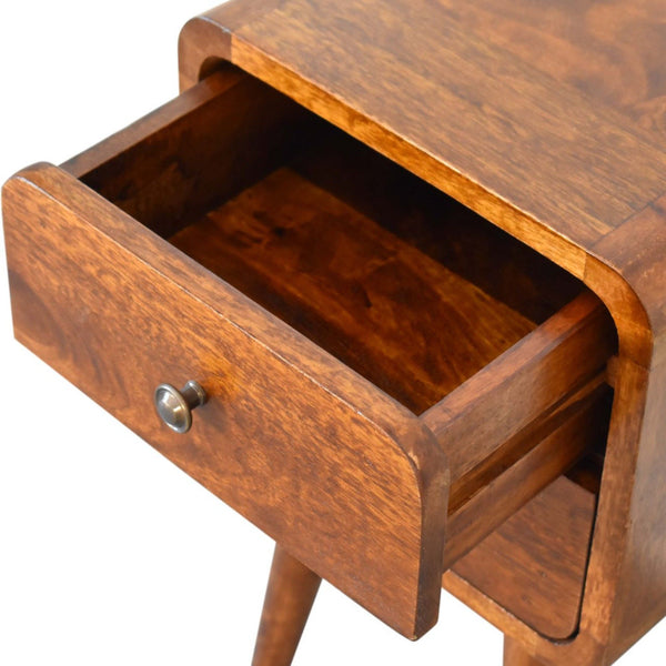 Curved Nightstand