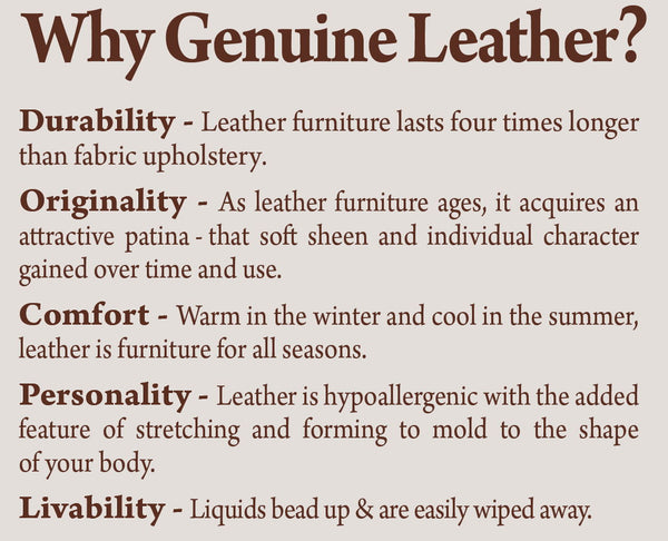 Roberto - Leather Ottoman - Cocoa