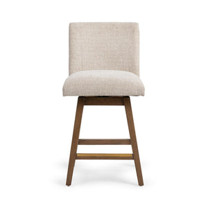 Ava - Swivel Counter Stool - Vanilla Oat