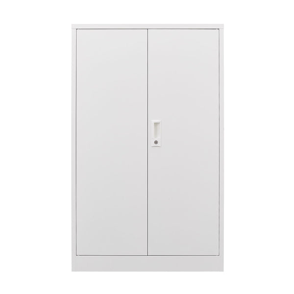 Metal Storage Cabinet With Locking Doors And Adjustable Shelf, Folding Filing Storage Cabinet, Folding Storage Locker Cabinet For Home Office, School, Garage