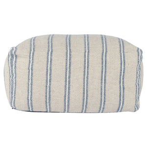 Delgada - Pouf - Natural / Blue
