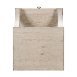New Haven - Chairside Table - Sanctuary White