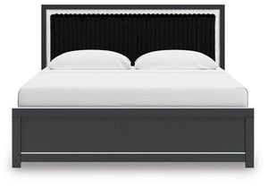 Zuraleus - Upholstered Panel Bed