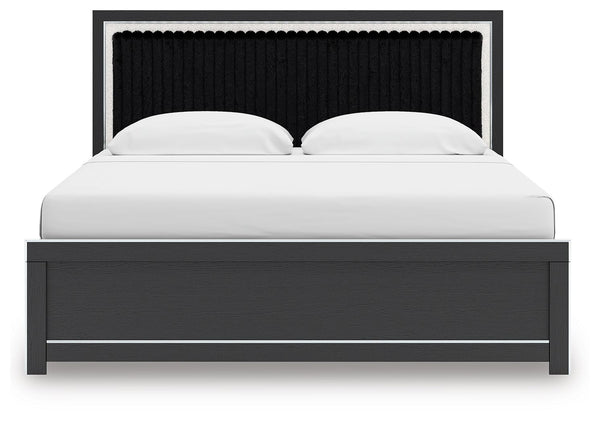 Zuraleus - Upholstered Panel Bed