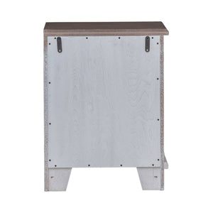River Place - Left Pier Base - Riverstone White & Tobacco