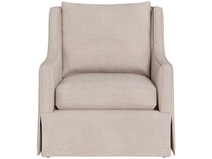Hudson - Skirted Petite Chair, Special Order - Beige