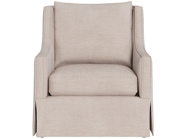 Hudson - Skirted Chair, Special Order - Beige