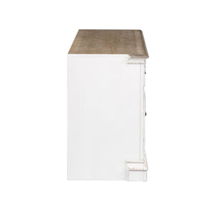 Magnolia Manor - Entertainment TV Stand - Antique White