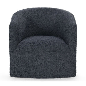 Valencia - Swivel Accent Chair - Blue