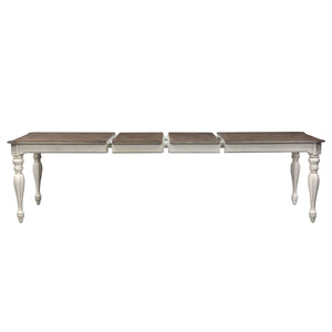 Magnolia Manor - Rectangular Leg Dining Table - Antique White