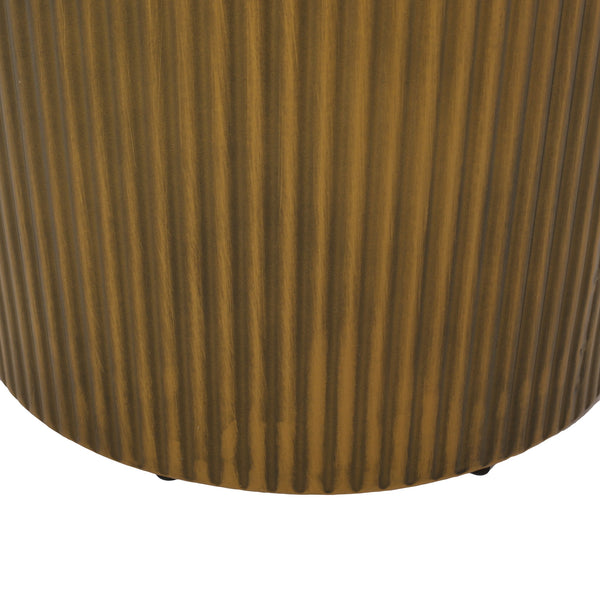 Langseth - Iron Sunburst Side Table Modern Design