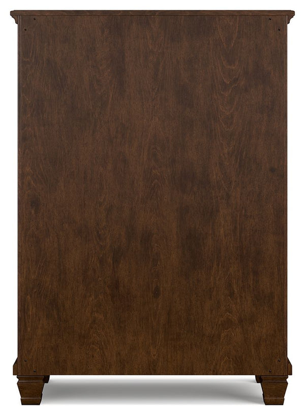 Danabrin - Five Drawer Chest - Brown