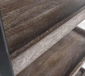 Evan - Single Bookshelf - Olive Brown