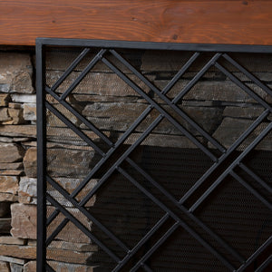 Elegant Design Fire Screen, Protective Barrier