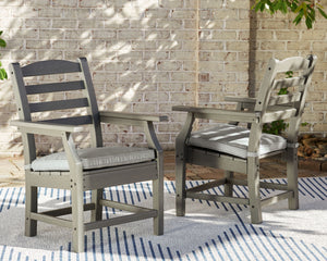 Visola - 7 Pc. - Dining Set with 6 Chairs - Gray