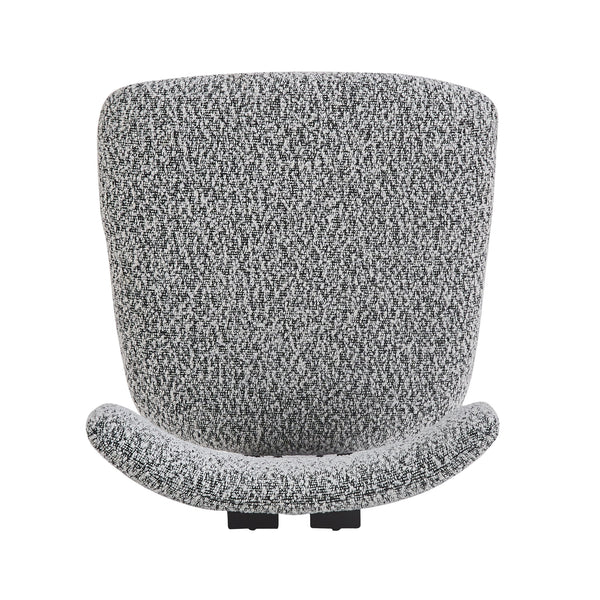 Modern Upholstered Armless Dining Chairs With Metal Legs