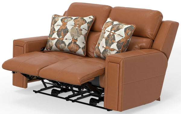 Arezzo - Power Headrest Power Reclining Loveseat With Zero Gravity/Extended Ottoman