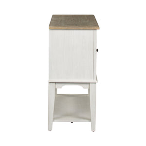 Summerville - Server - Soft White Wash / Wirebrushed Gray