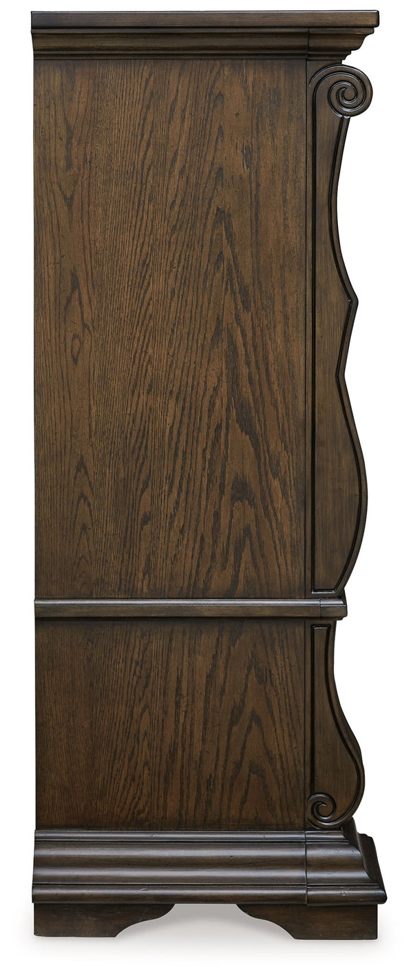 Maylee - Five Drawer Chest - Dark Brown