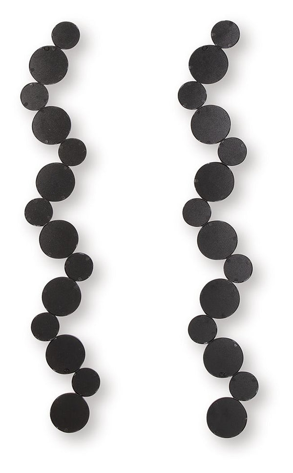 Vinler - Accent Mirror Set (Set of 2) - Black
