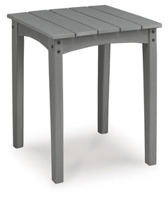 Cove Beach - Square End Table - Gray