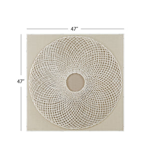 Fleetwood Canvas Art - Beige