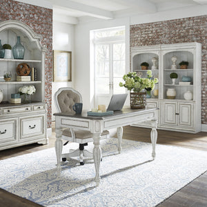 Magnolia Manor - Bunching Bookcase - Antique White