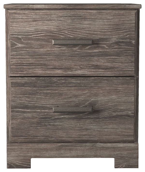 Ralinksi - Two Drawer Night Stand - Gray