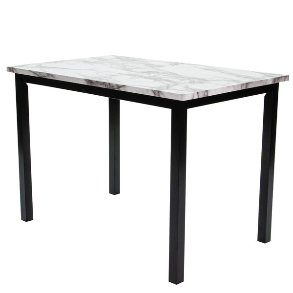 Dining Table With 4 Upholstered Side Chairs