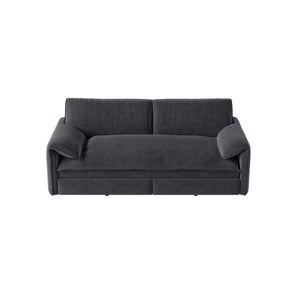 Queen Pull Out Sofa Bed With Side Storage