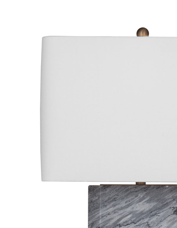 Leed - Table Lamp - Dark Gray / White