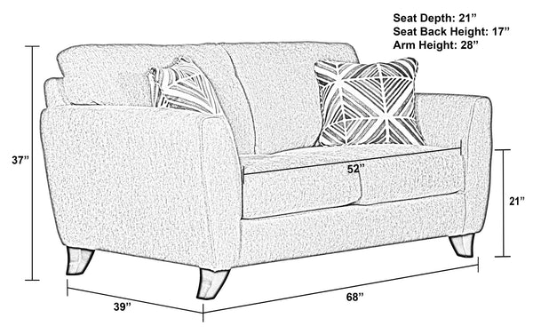 Alyssa - Loveseat