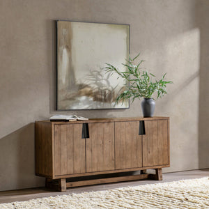 Lyra - 4 Door Buffet - Smoke Brown