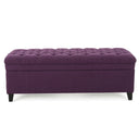 Juliana - Storage Ottoman With Birch Legs