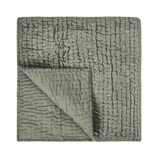 Bari - Velvet Quilt - Sage