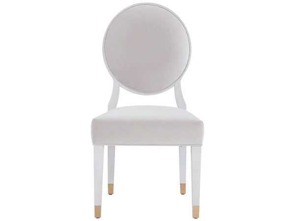 Love. Joy. Bliss.-Miranda Kerr Home - Love Joy Bliss Oval Side Chair (Set of 2) - White