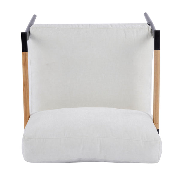 Modern Accent Chair With Cushions, Cozy Seating